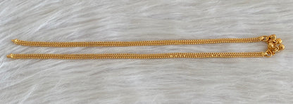 Gold tone anklets set dj-54891