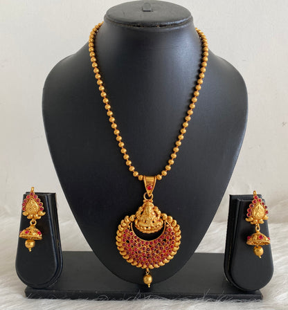 Antique Kemp Lakshmi Bali Necklace Set -dj08692