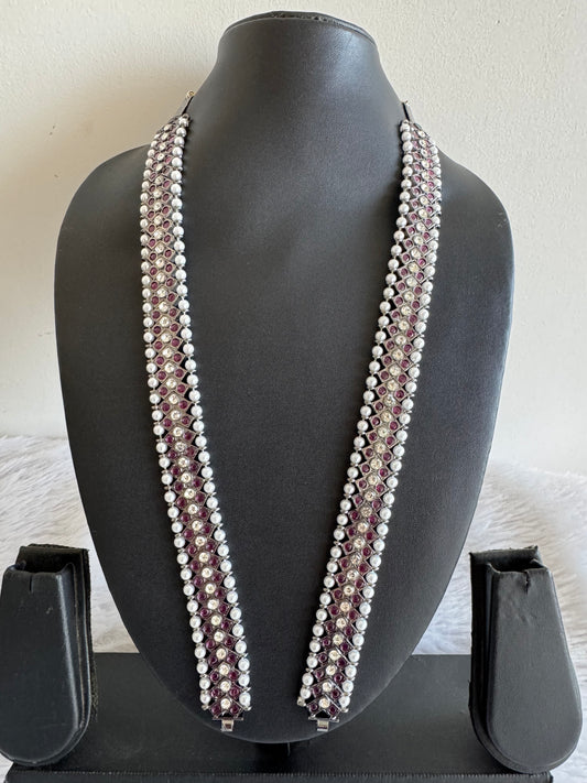 Black finish AD precious kemp haar strip for pendants Dj-52536