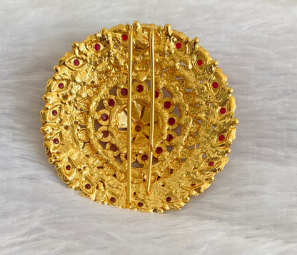 Antique gold tone kemp round hair jewel(rakodi)dj-53626