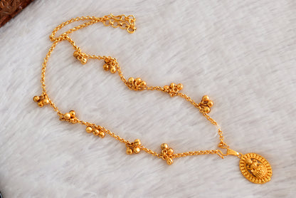 Matte finish Lakshmi gungroo chain dj-52208