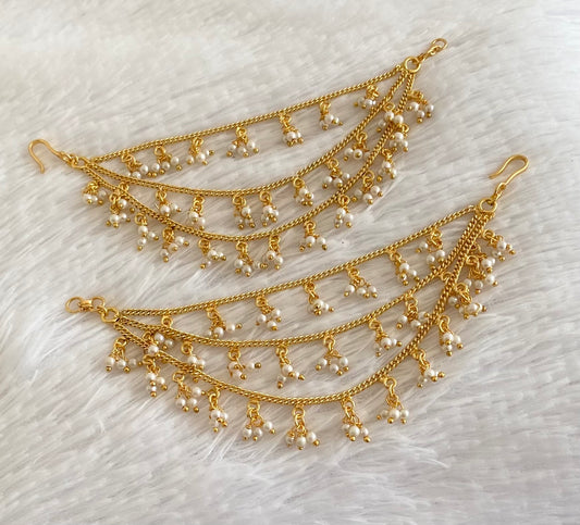 Matte finish pearl multi layer ear side chain dj-54052