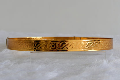 Gold tone floral waist band Dj-52188