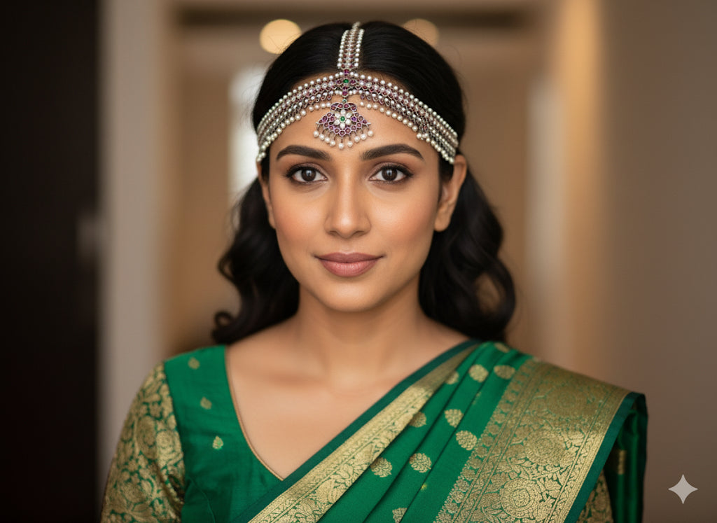 Black finish precious kemp pearl head set/tikka dj-52275