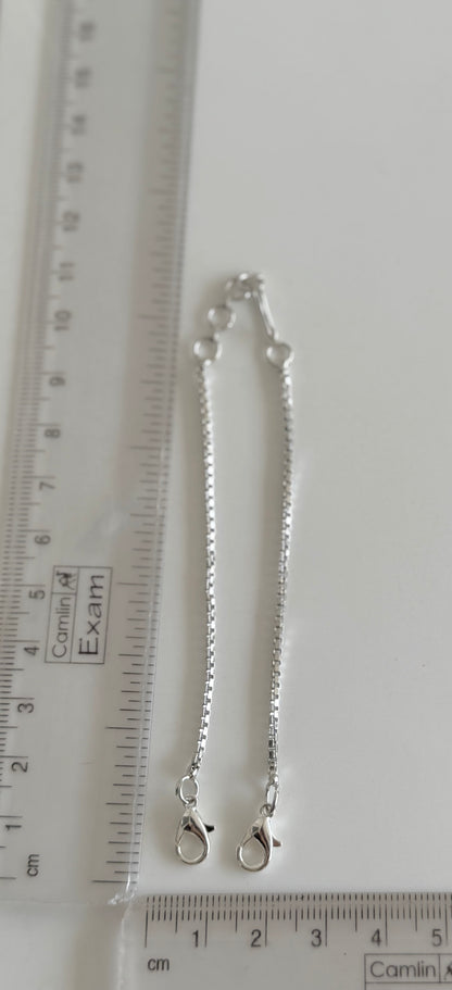 Silver Tone Back Chain - DJ51391