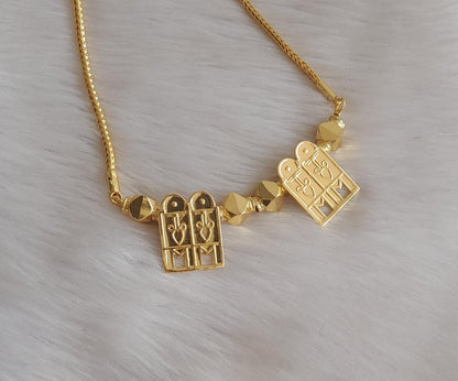 Gold tone keelpoo mangalyam dj-42559
