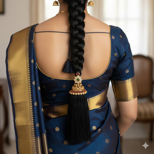 Matt finish kemp-green kuppulu (Hair accessory) dj-52339