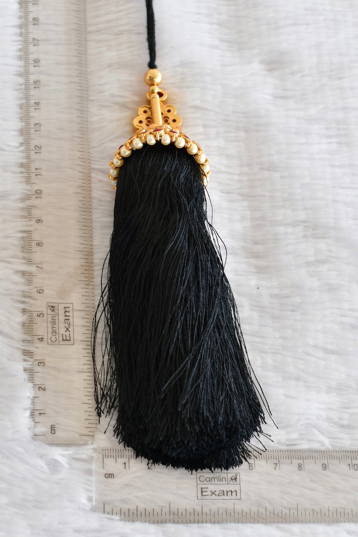 Matt finish kemp-green kuppulu (Hair accessory) dj-52339