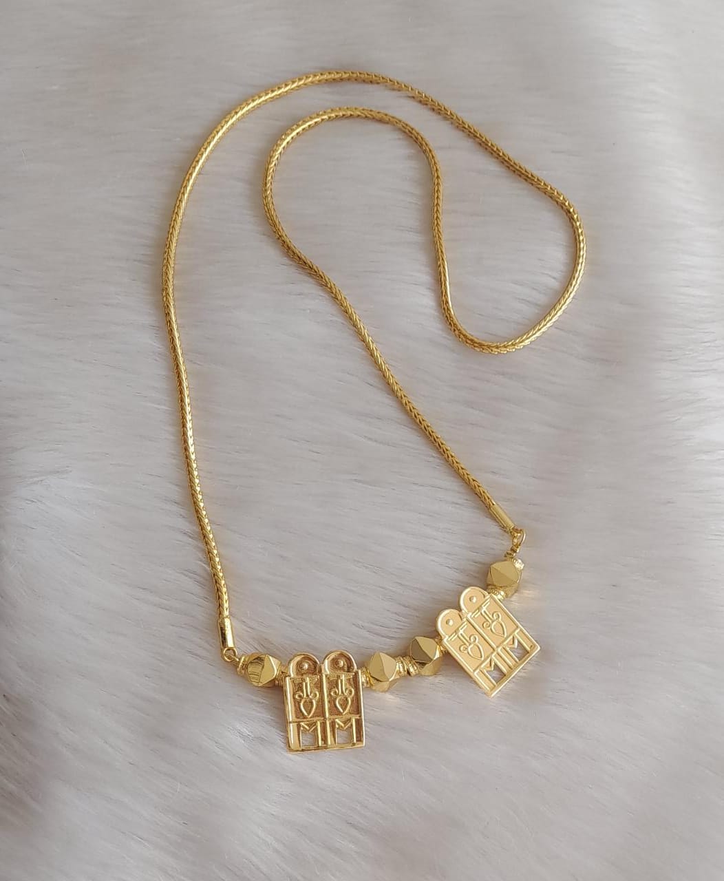 Gold tone keelpoo mangalyam dj-42559