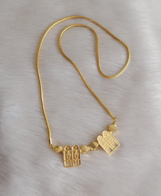 Gold tone keelpoo mangalyam dj-42559