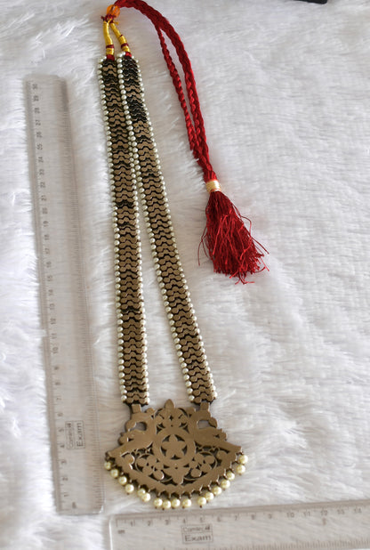 Black finish AD precious kemp pearl peacock haar Dj-52299