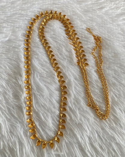 Antique gold tone mango hip/waist chain dj-54400