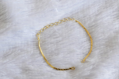 Gold-tone necklace back-chain dj-52431