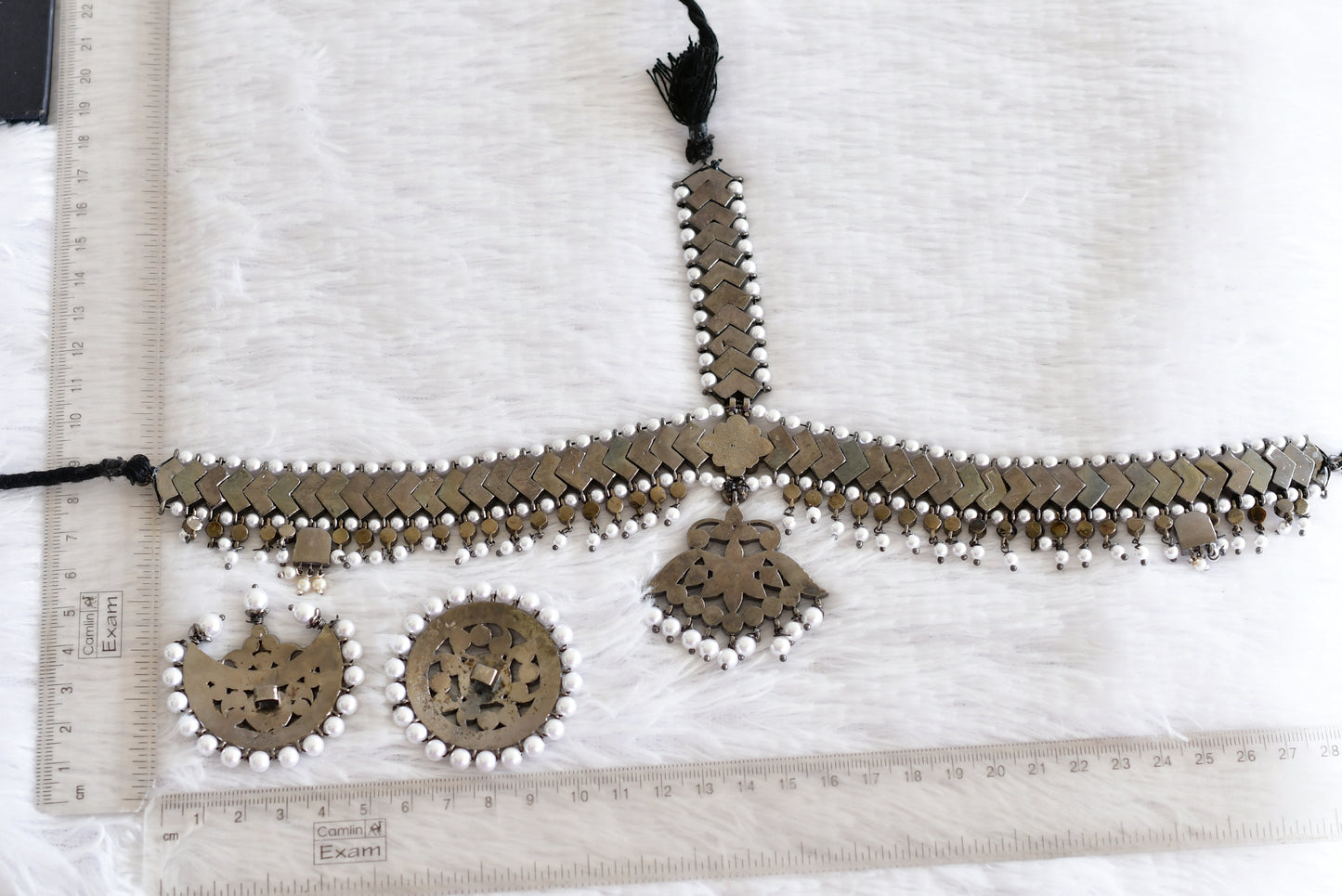 Black finish precious kemp pearl head set/tikka dj-52275