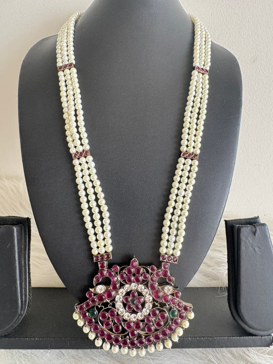 Black finish precious kemp pearl peacock haar Dj-51165