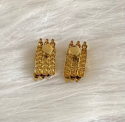 Mehendhi finish kerala style elakka thali earrings dj-54300
