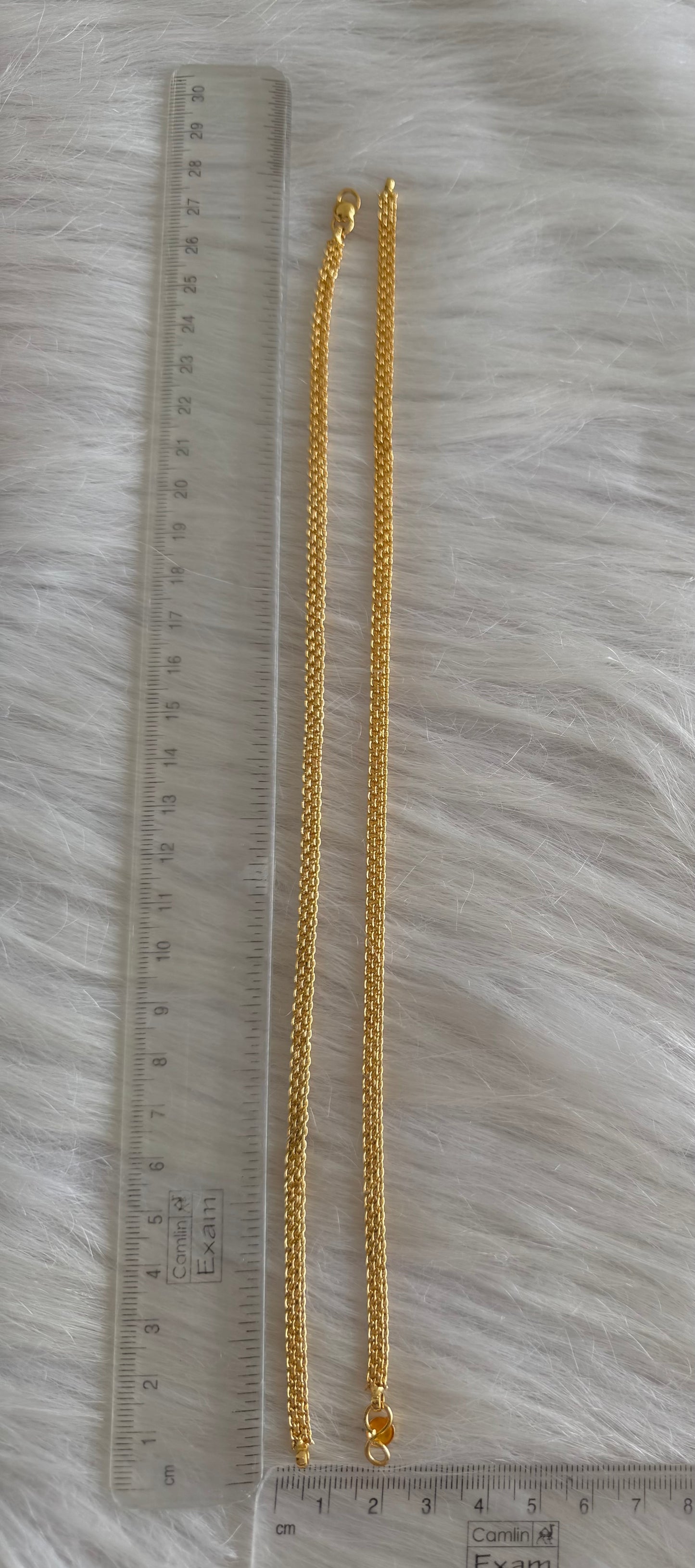 Gold tone 10.5 inches anklets dj-51292