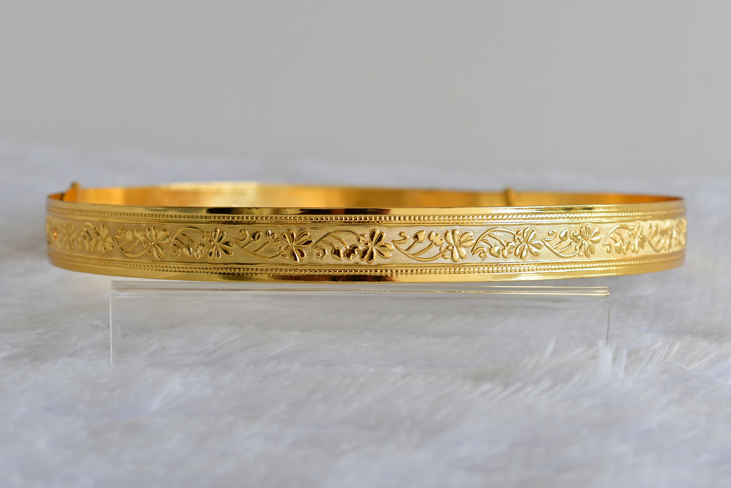 Gold tone floral waist band Dj-52186