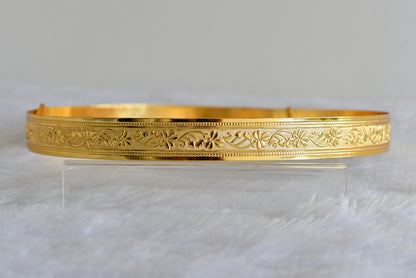 Gold tone floral waist band Dj-52186