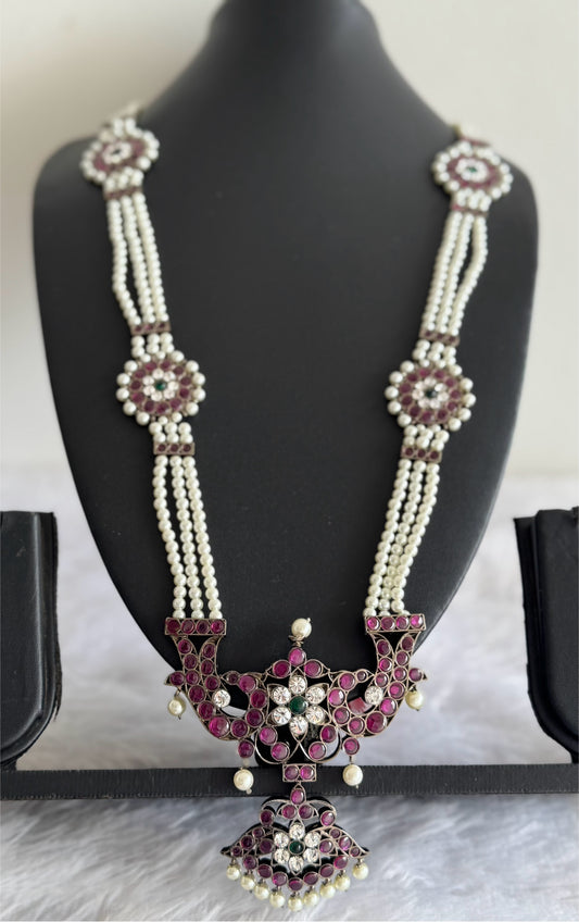 Black finish precious kemp pearl peacock haar Dj-51757