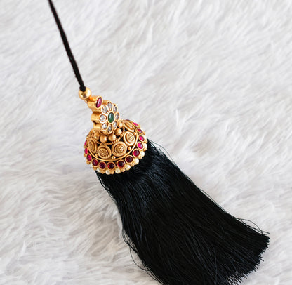 Matt finish kemp-green kuppulu (Hair accessory) dj-52339