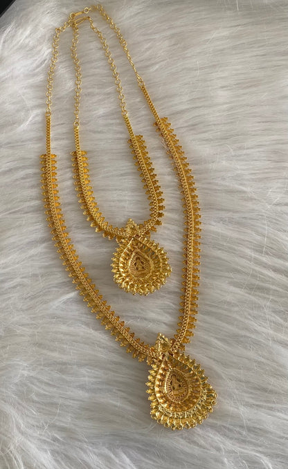 Gold tone lakshmi combo set dj-54283
