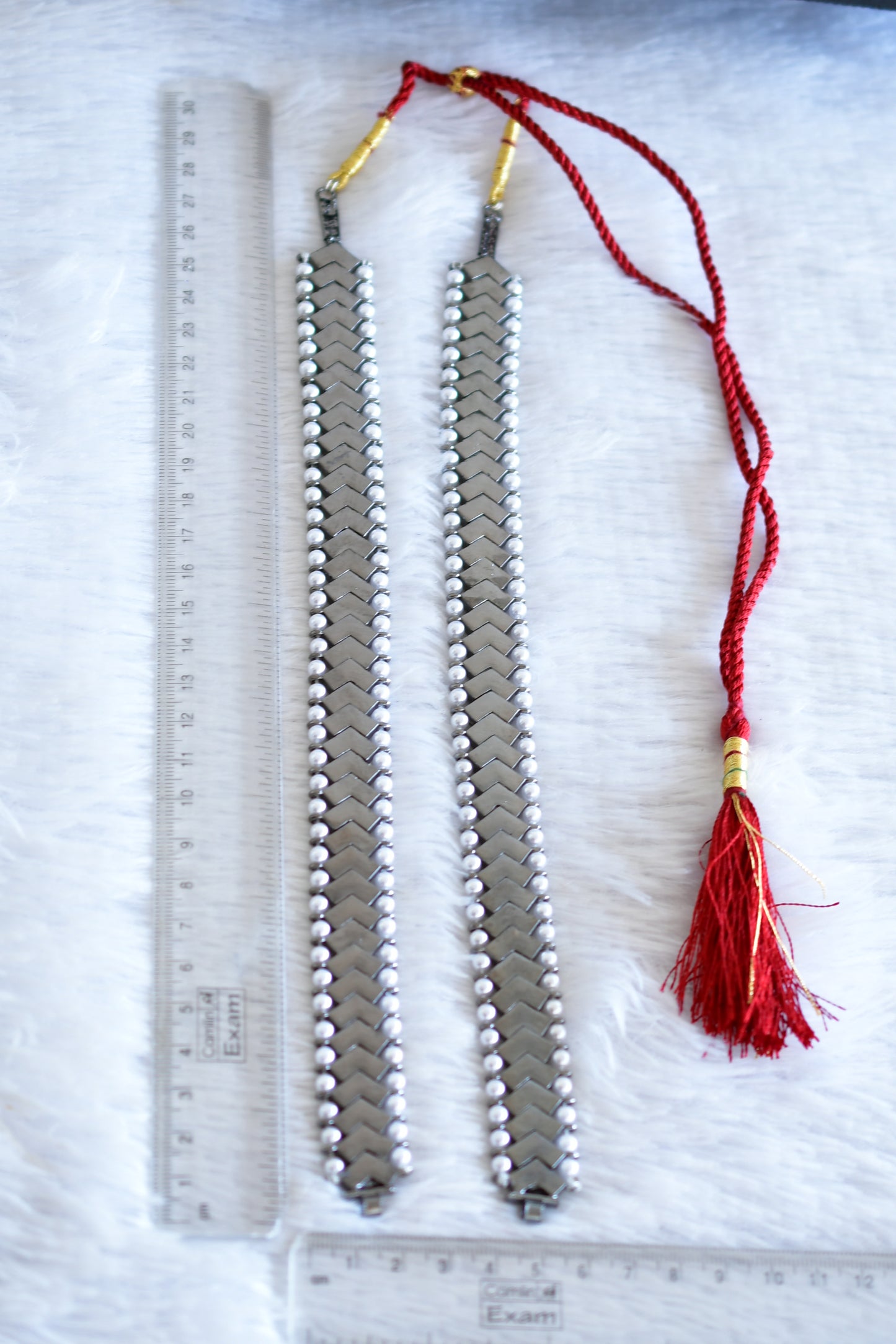 Black finish AD precious kemp haar strip for pendants Dj-52536