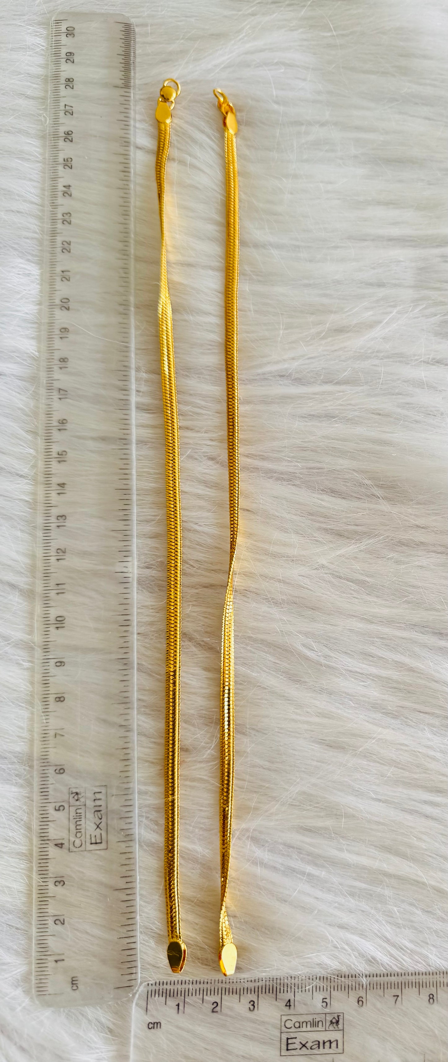 Gold tone 10.5 inches anklets dj-51301