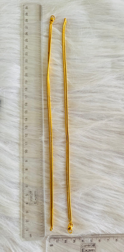 Gold tone 10.5 inches anklets dj-51303