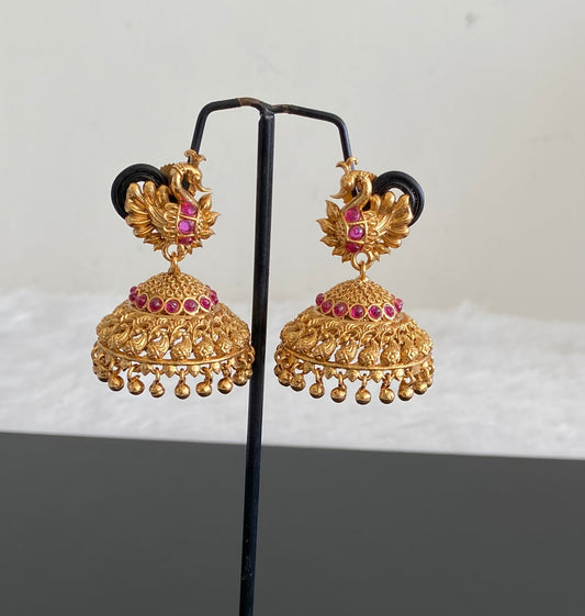 Matte Finish Kemp Swan Jhumkka DJ28745