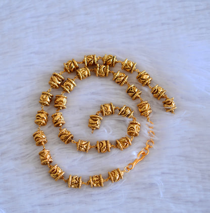 Antique gold tone nakshi beaded chain for pendants dj-52700