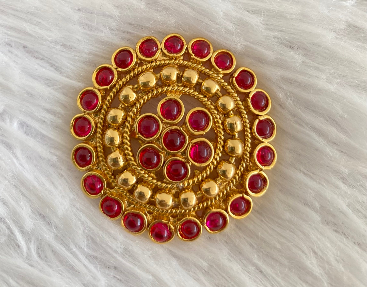Antique gold tone kemp hair jewel dj-52949