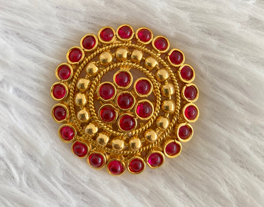 Antique gold tone kemp hair jewel dj-52949