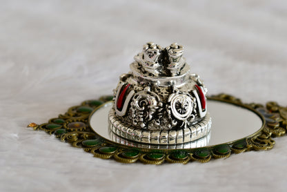 Silver tone Shri Thirumal padham dj-52328