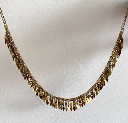 Mehendhi finish kerala style elakka choker necklace dj-54101