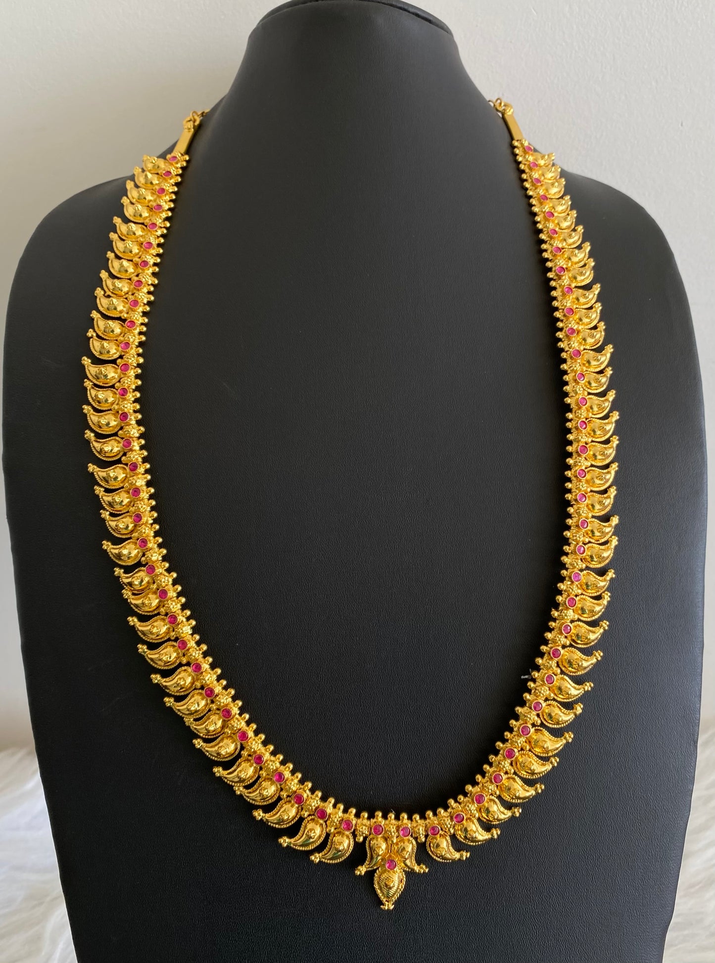 Gold look alike kemp stone mango haar dj-46482