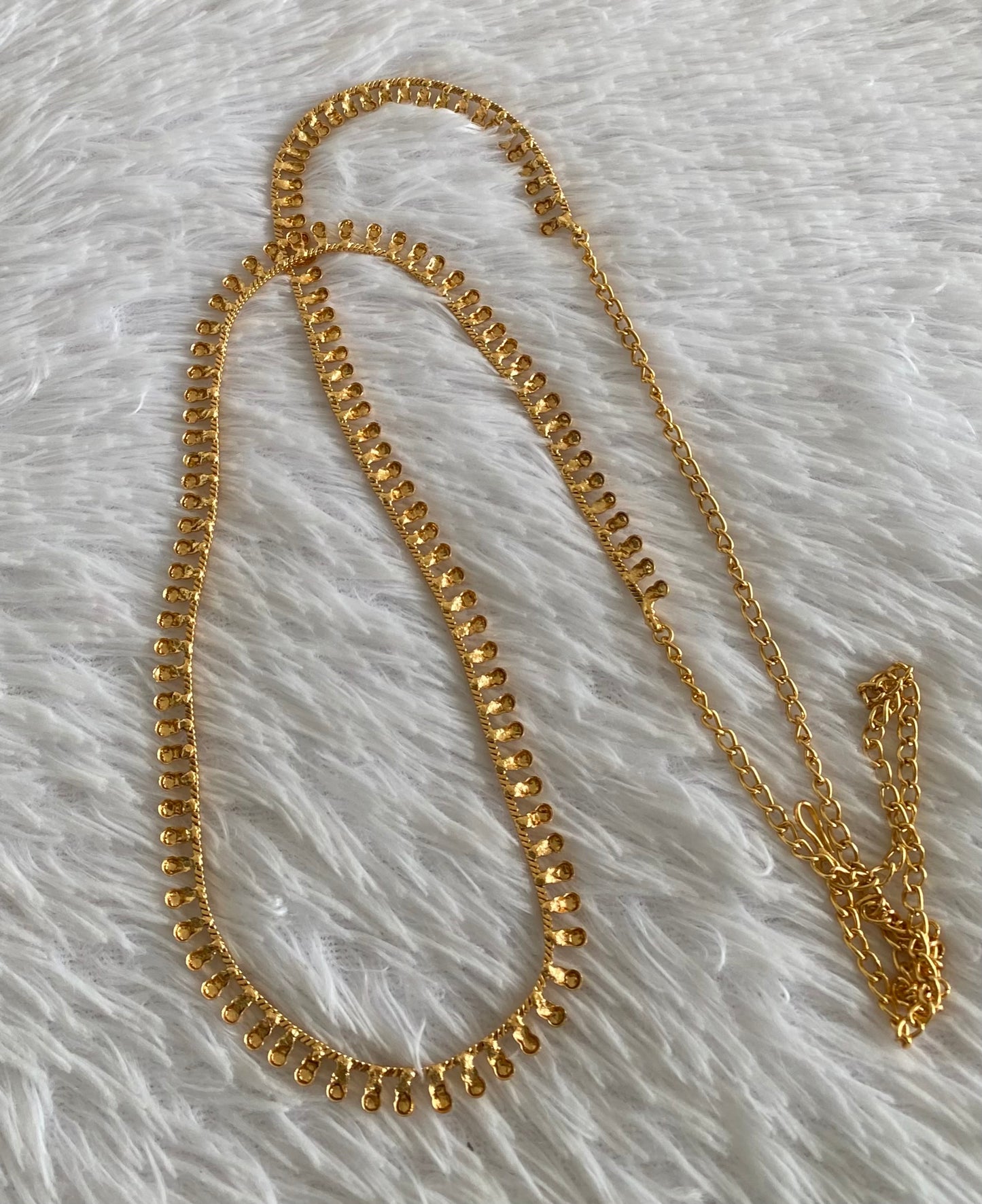 Antique gold tone hip/waist chain dj-54402