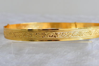 Gold tone floral waist band Dj-52186