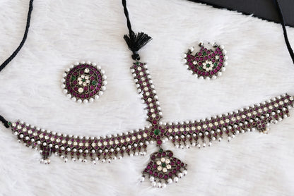 Black finish precious kemp pearl head set/tikka dj-52275