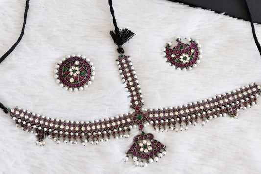 Black finish precious kemp pearl head set/tikka dj-52275