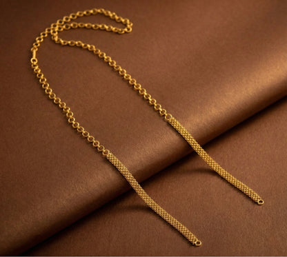 Matte finish waist/hip extension chain dj-46529