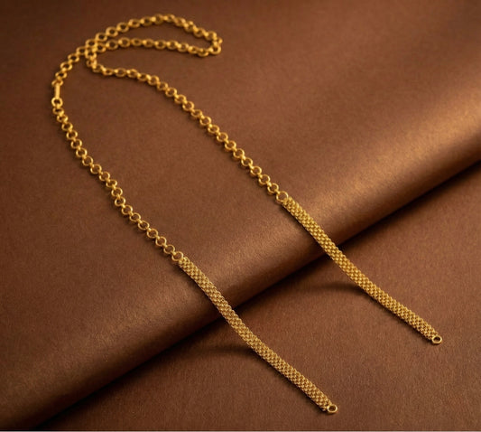 Matte finish waist/hip extension chain dj-46529