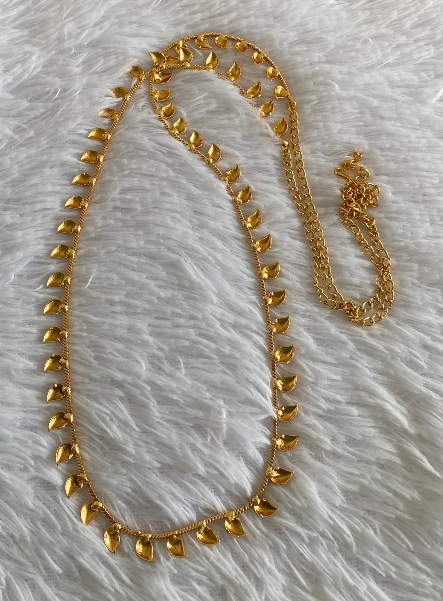 Antique gold tone mango hip/waist chain dj-54394
