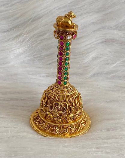Matte finish jadau shri nandhi bell dj-54226