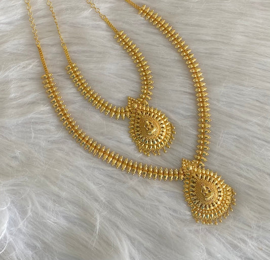 Gold tone lakshmi combo set dj-54283