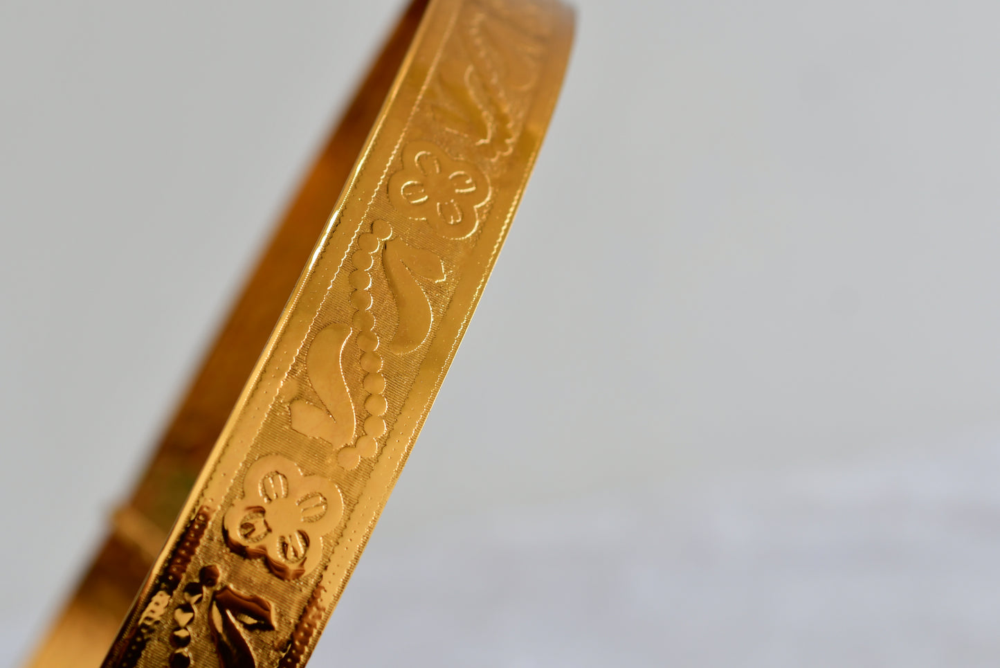 Gold tone floral waist band Dj-52188