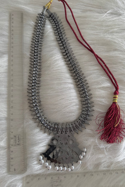 Black finish precious kemp pearl mulla mottu haar Dj-51166