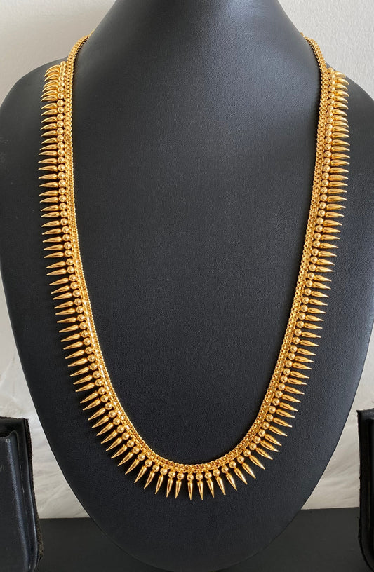 Gold tone kerala style mulla mottu haar dj-54277