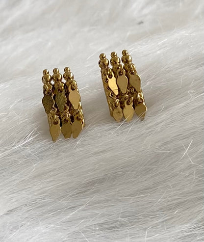 Mehendhi finish kerala style elakka thali earrings dj-54300