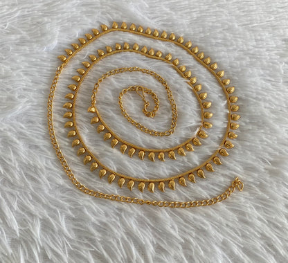 Antique gold tone mango hip/waist chain dj-54400
